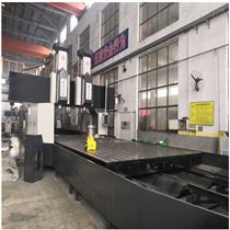 數(shu)控龍門(mén)銑床雙(shuāng)銑頭雙(shuāng)加工