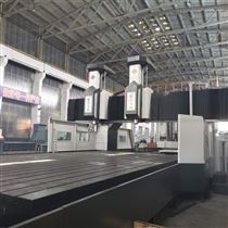 大型動(dòng)柱數控(kòng)龍門銑(xǐ)床